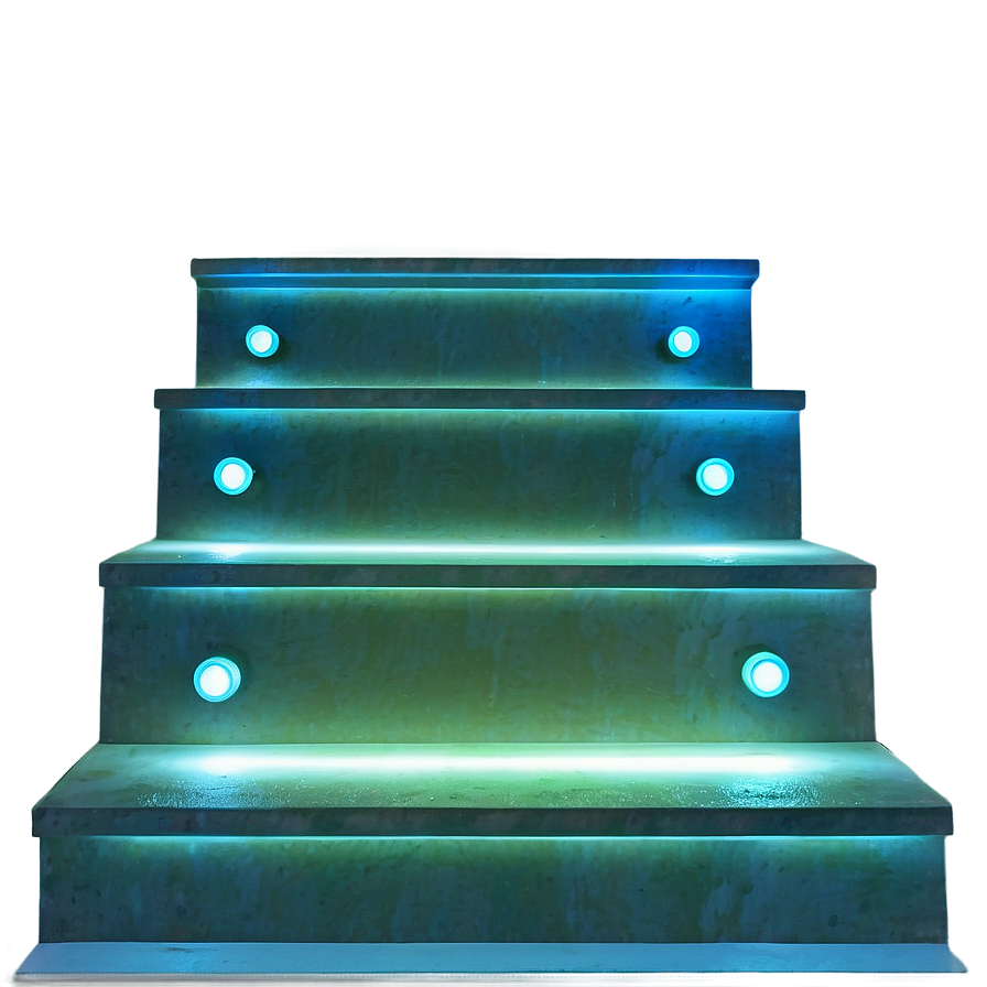 Stairs With Integrated Lighting Png Yap52 PNG Image