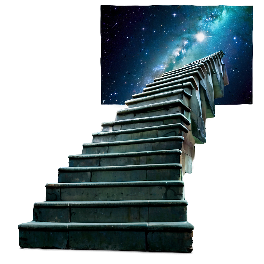 Stairway Among The Stars Png Fwj PNG Image