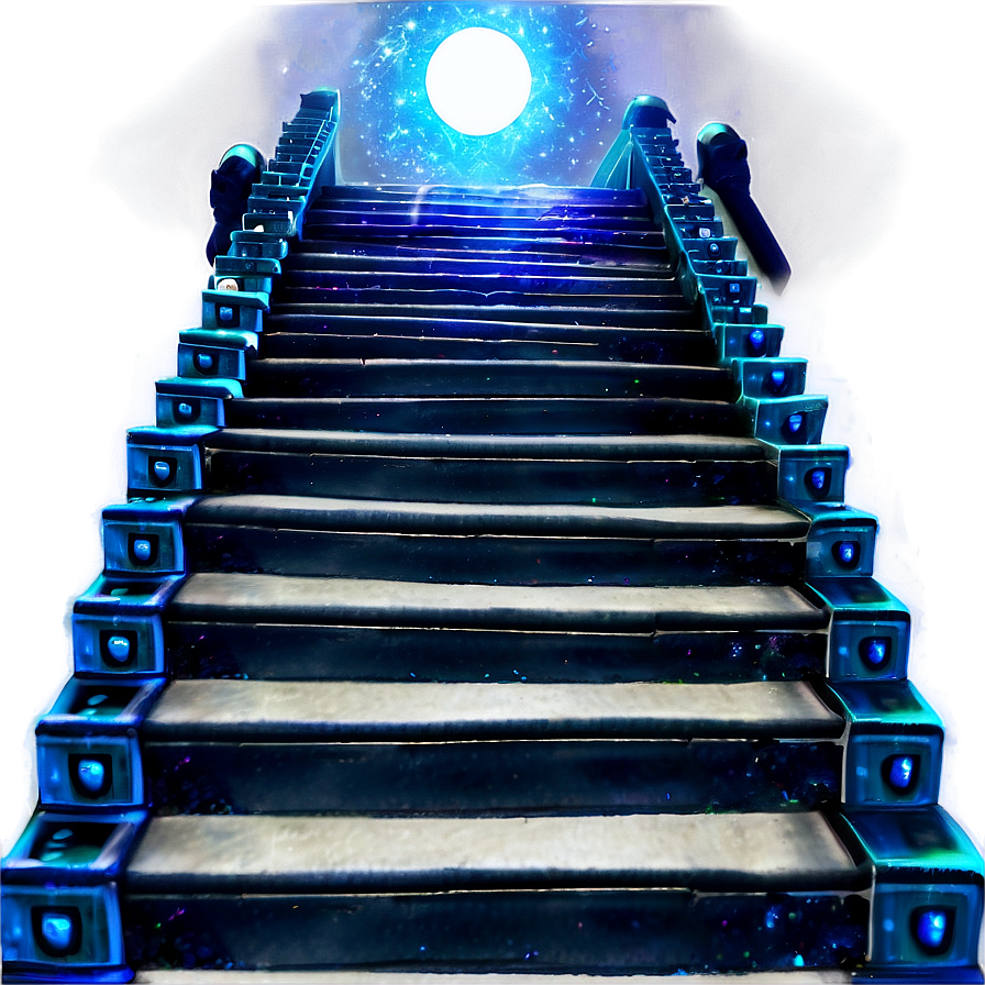 Stairway To Cosmic Paradise Png 06252024 PNG Image