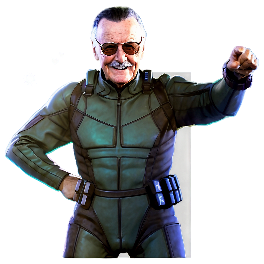 Stan Lee Comic Book Genius Png 9 PNG Image