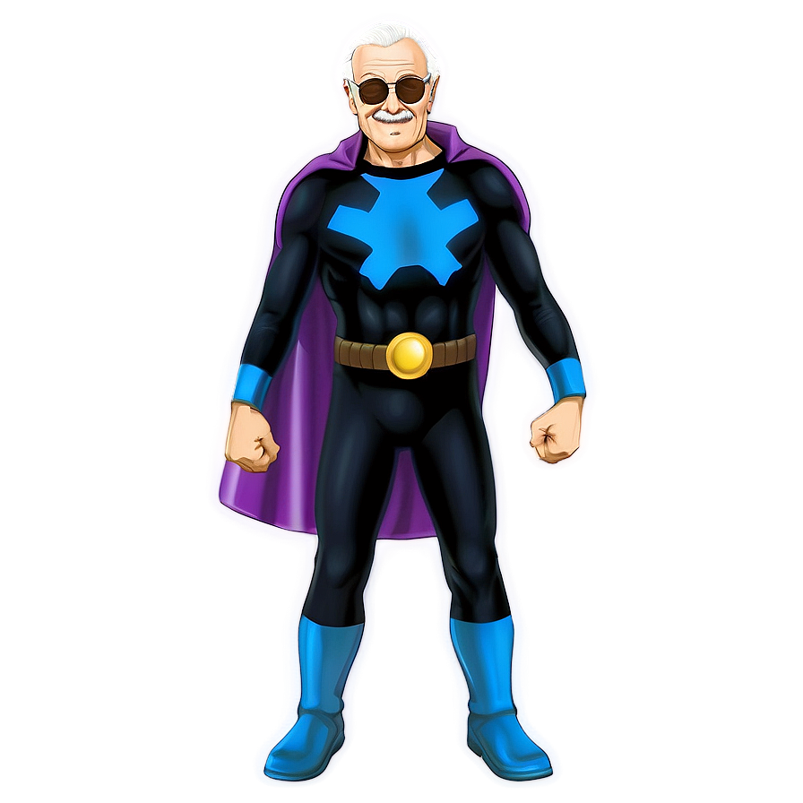 Stan Lee Comic Book Legend Png 06242024 PNG Image