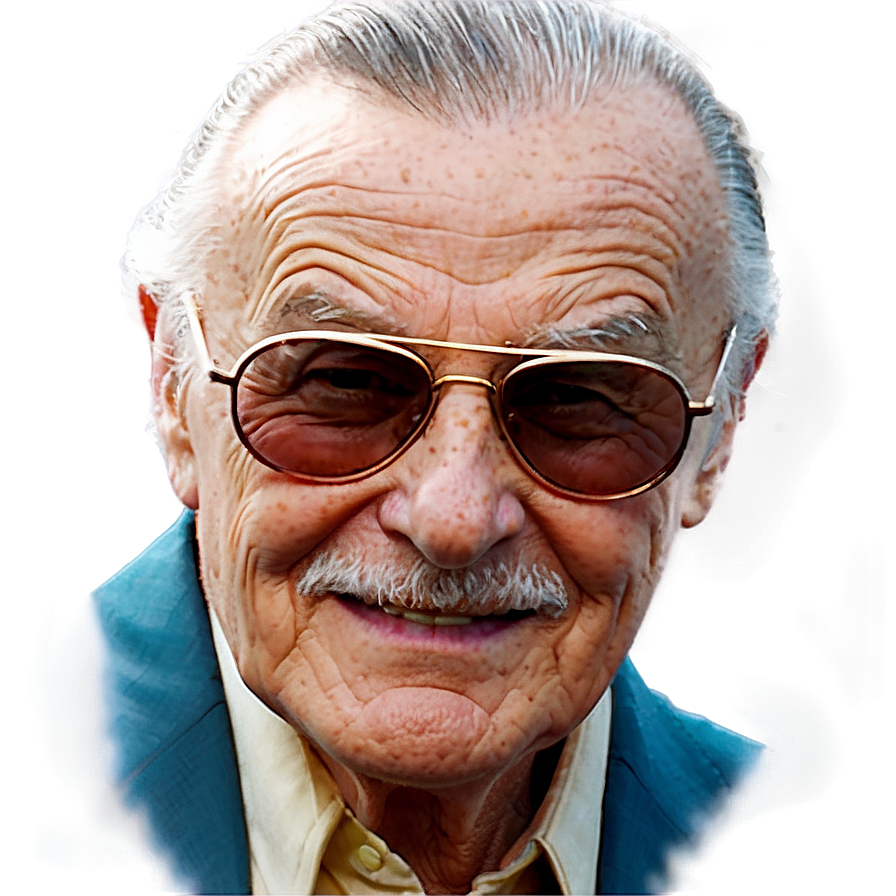 Stan Lee Marvel Cameos Png 9 PNG Image