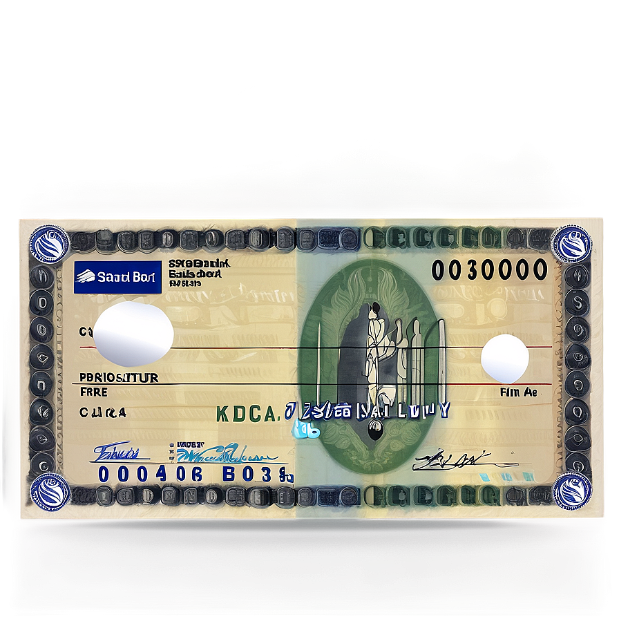 Standard Bank Check Png Ien PNG Image