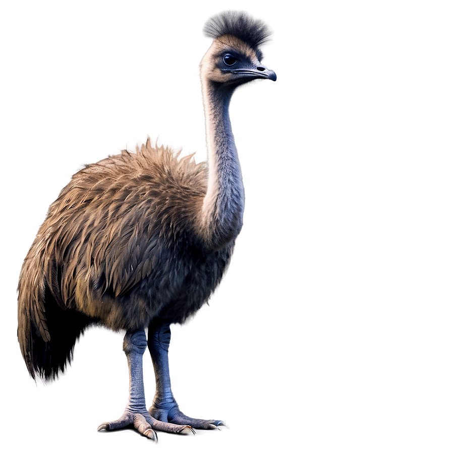 Standing Emu Png Fpn PNG Image