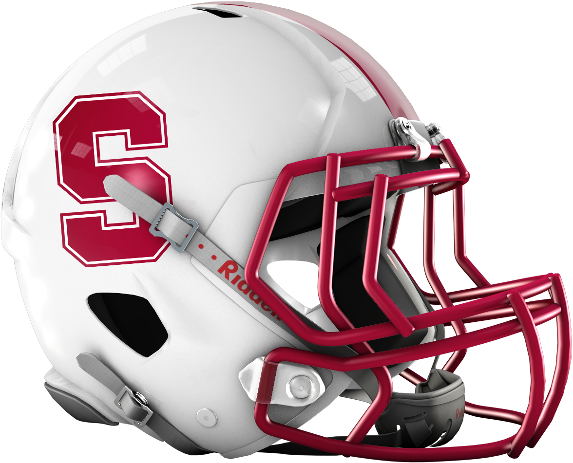 Stanford Cardinal Football Helmet PNG Image