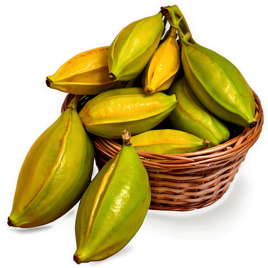 Star Fruit Basket Png 06252024 PNG Image