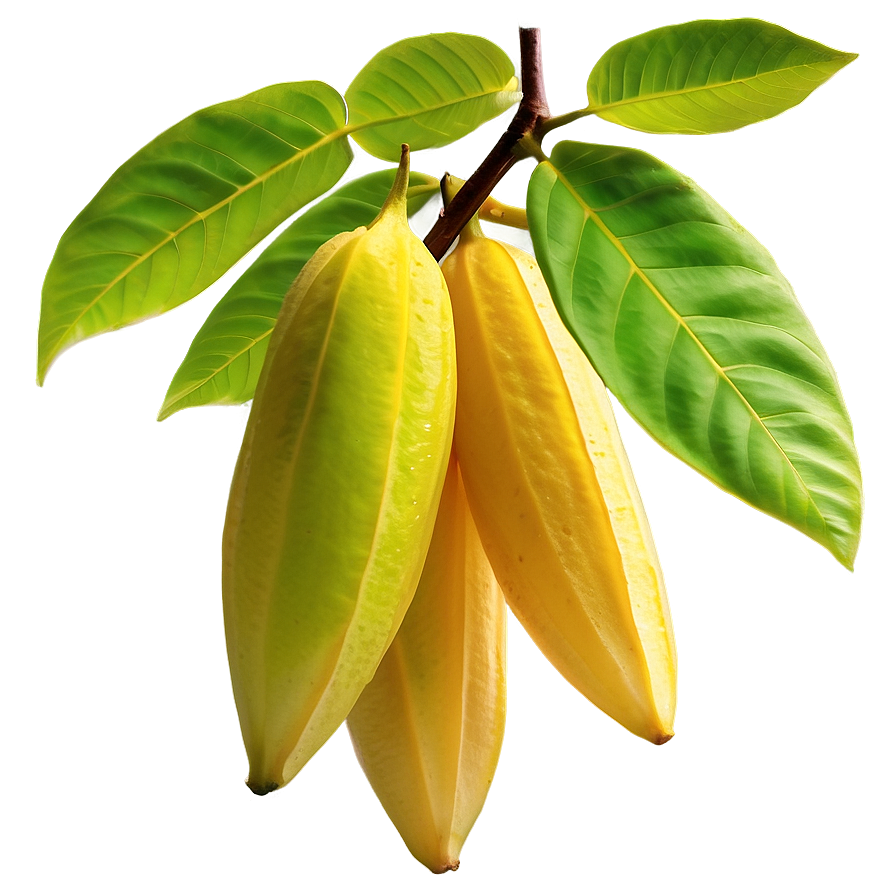 Star Fruit Tree Png Tja PNG Image