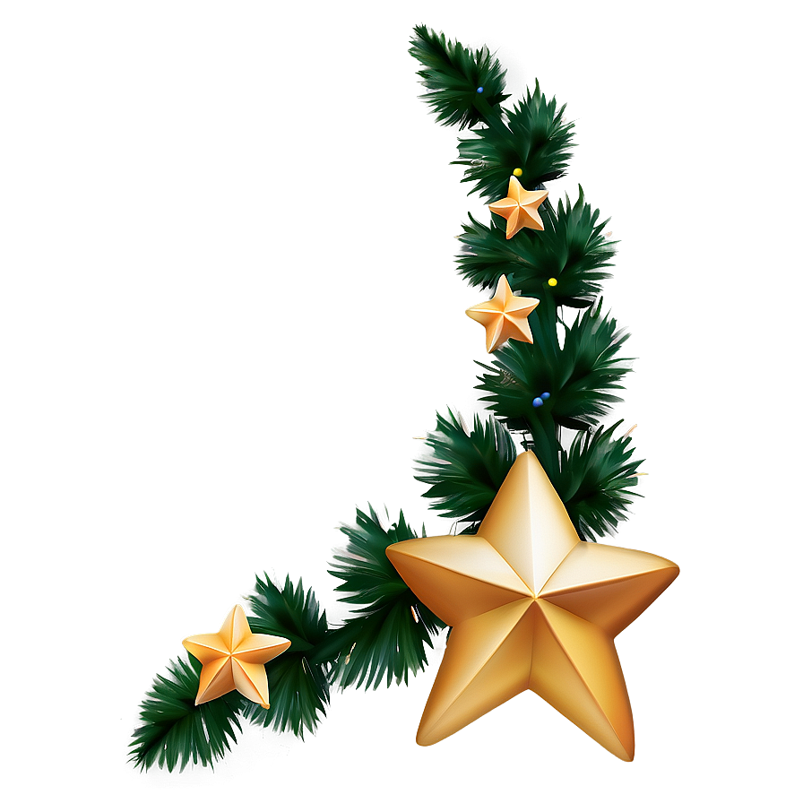 Star Garland Png Gug61 PNG Image