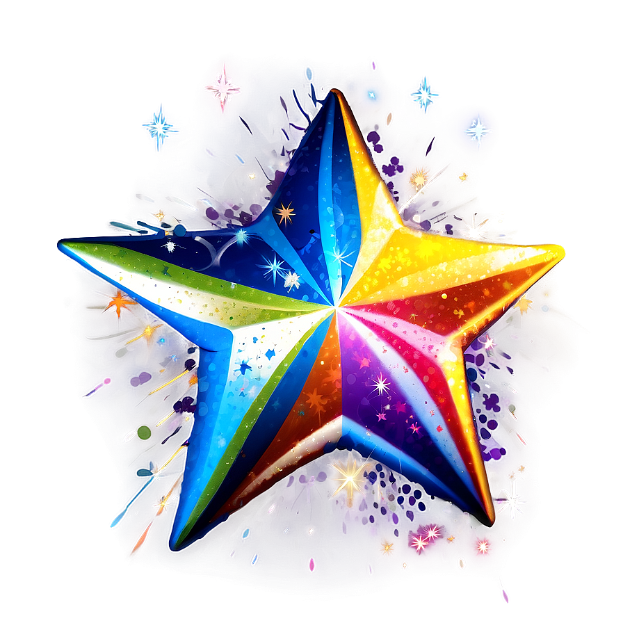 Star Sparkle Graphic Png 50 PNG Image