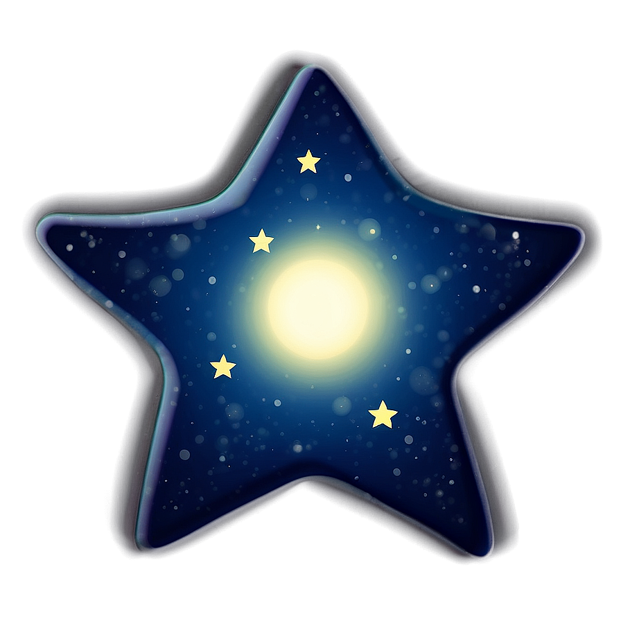 Star Sticker Transparent Png Yeu PNG Image