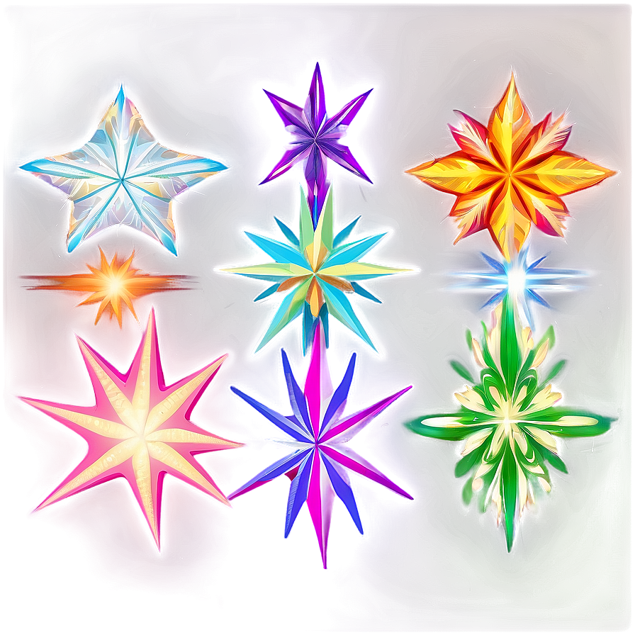 Star Vector For Greeting Cards Png 75 PNG Image