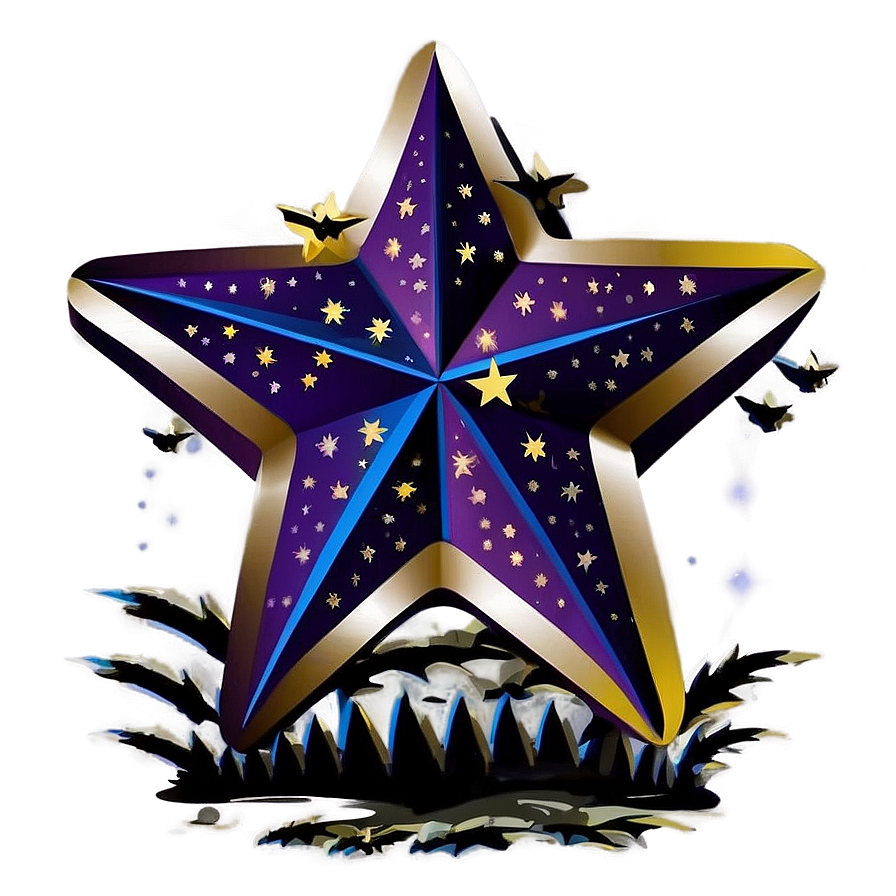 Star Vector For Wall Art Png Eup PNG Image