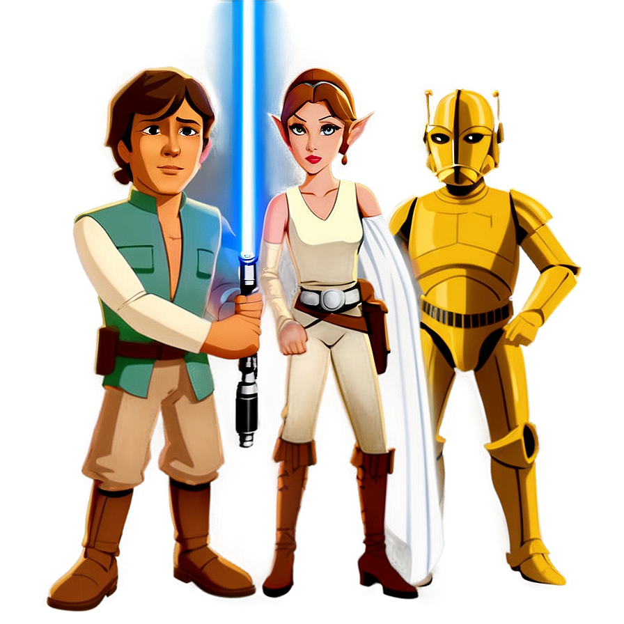 Star Wars Animated Series Characters Png 1 PNG Image