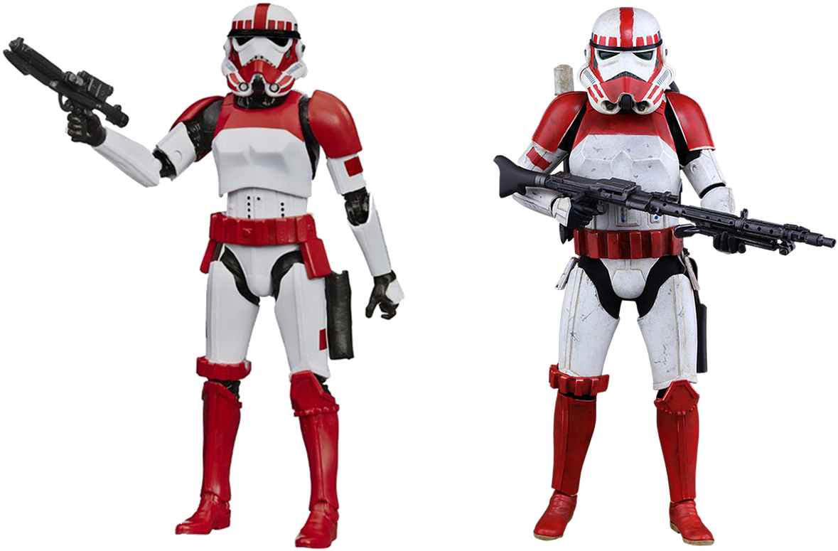 Star Wars Clone Troopers Action Figures PNG Image