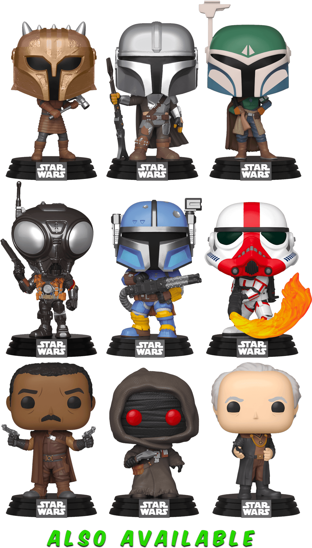 Star Wars Funko Pop Collection PNG Image