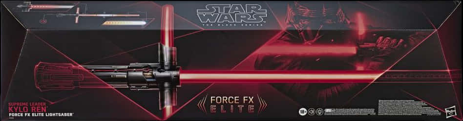 Star Wars Kylo Ren Force F X Elite Lightsaber Packaging PNG Image