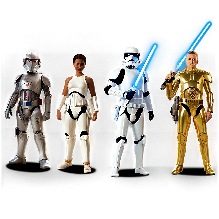 Star Wars New Republic Characters Png 06122024 PNG Image