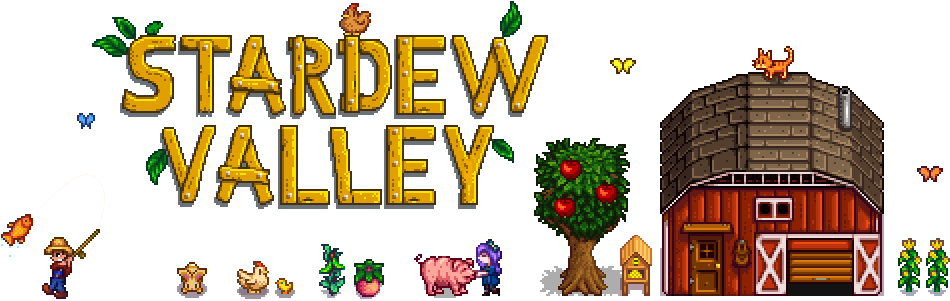 Stardew Valley Pixel Art PNG Image