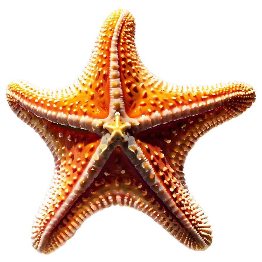 Starfish In Sunset View Png Oos PNG Image