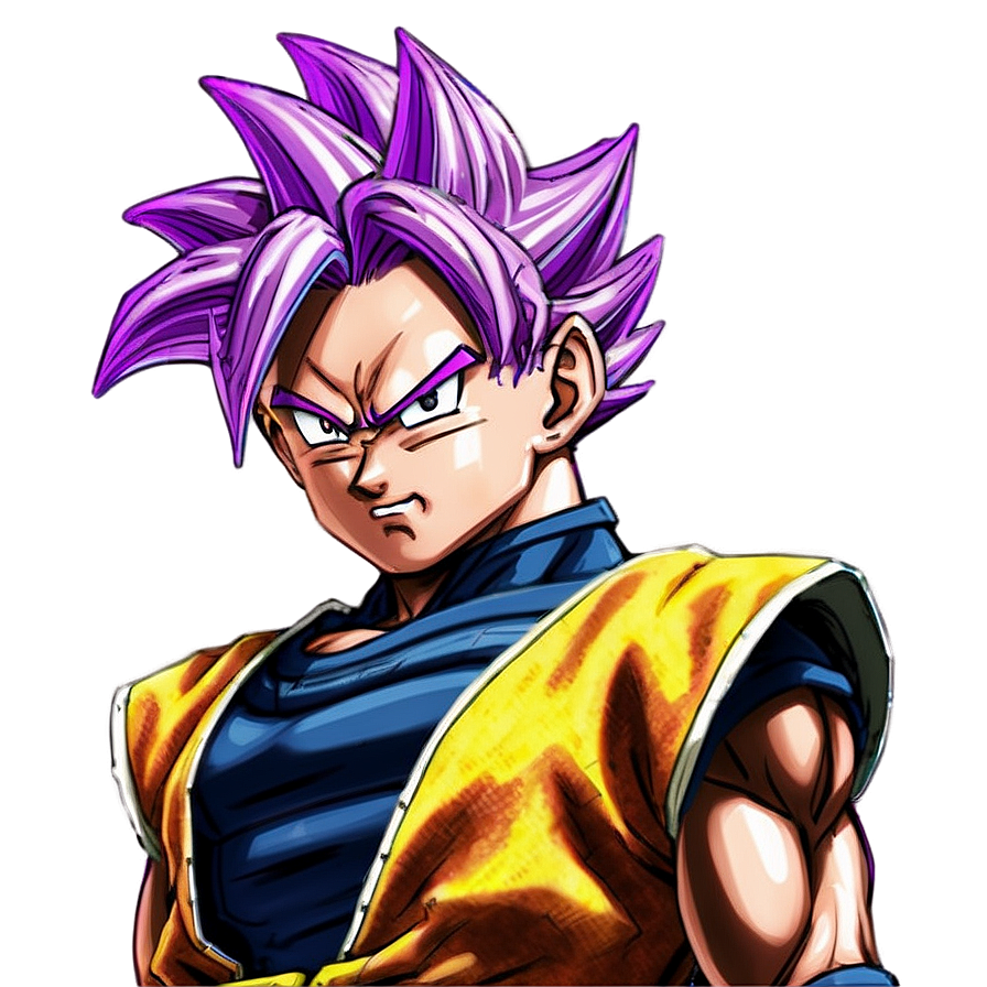 Starlight Super Saiyan Hair Png 06122024 PNG Image