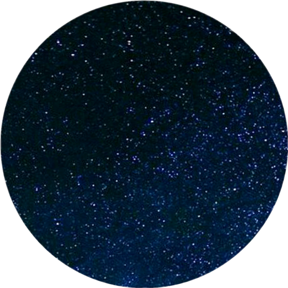 Starry Night Circle PNG Image