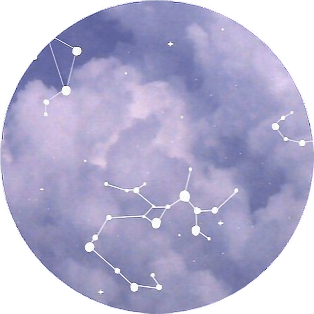 Starry Night Constellation Art PNG Image