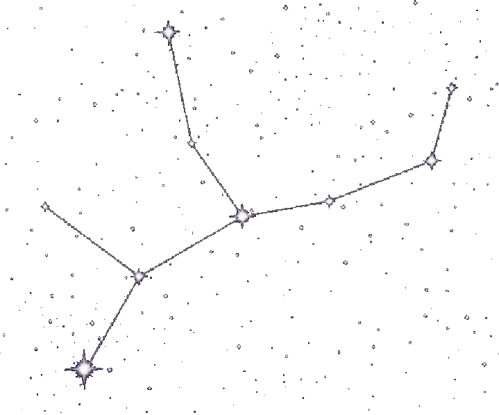 Starry Night Constellation PNG Image