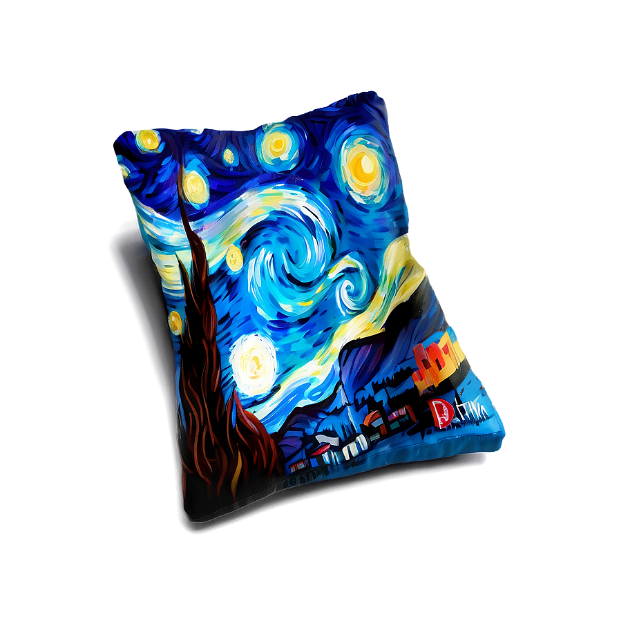 Starry Night Cornhole Bag Png 75 PNG Image