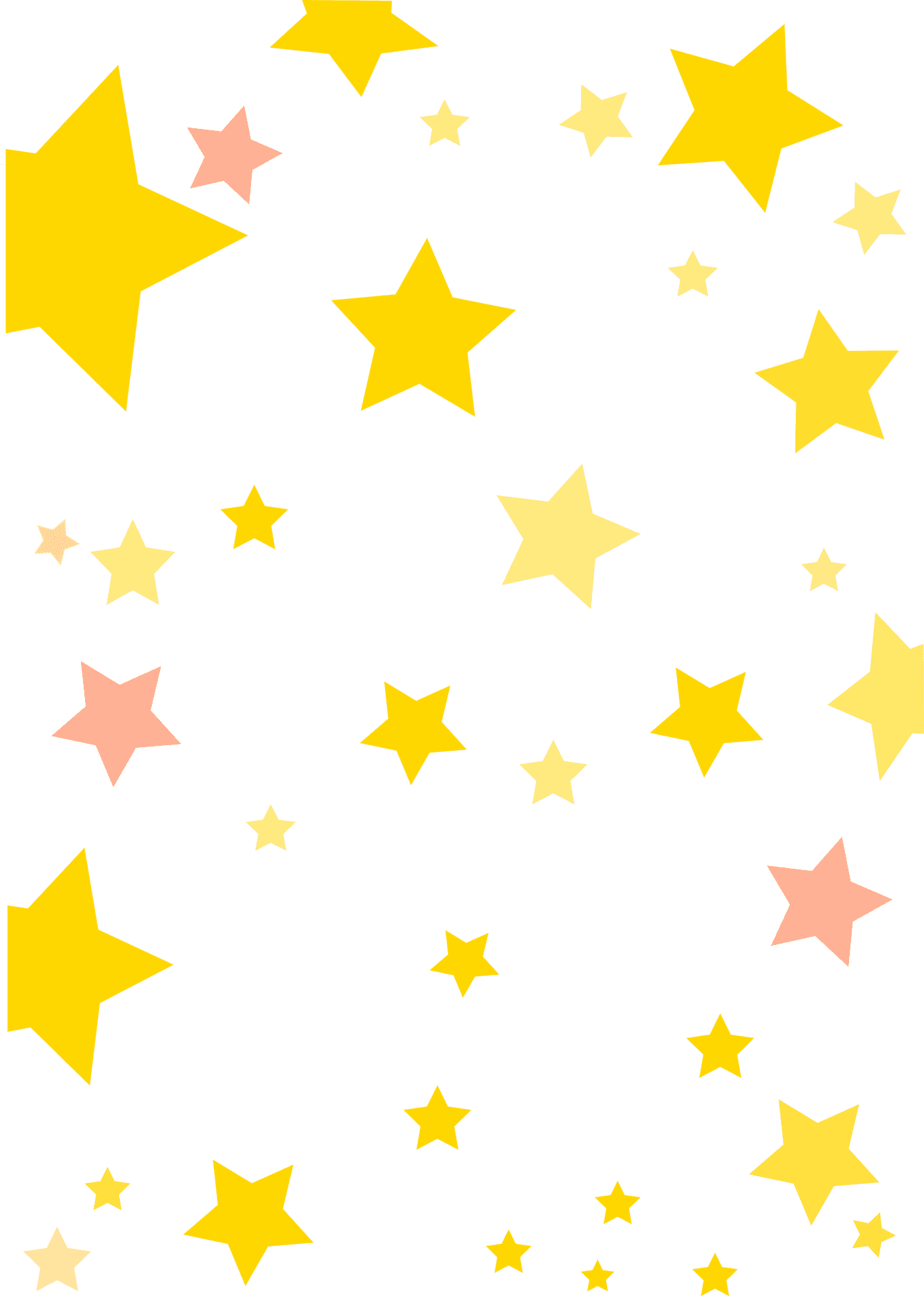 Starry Night Pattern Vector PNG Image