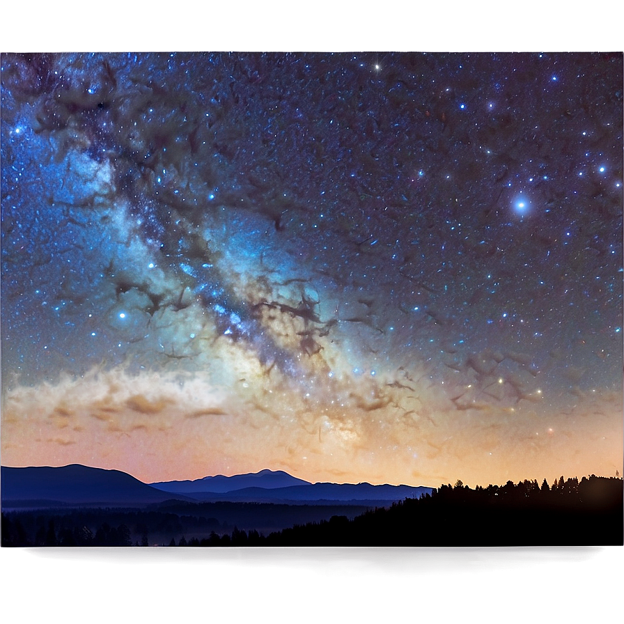 Starry Sky Dreamscape Png Vpa55 PNG Image