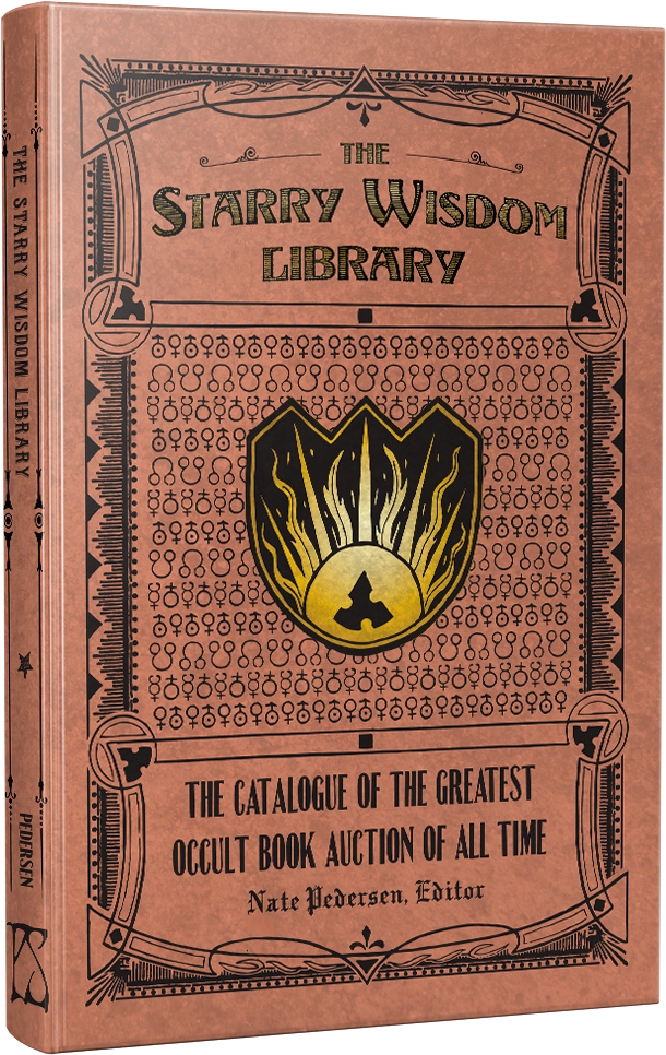 Starry Wisdom Library Book Cover PNG Image