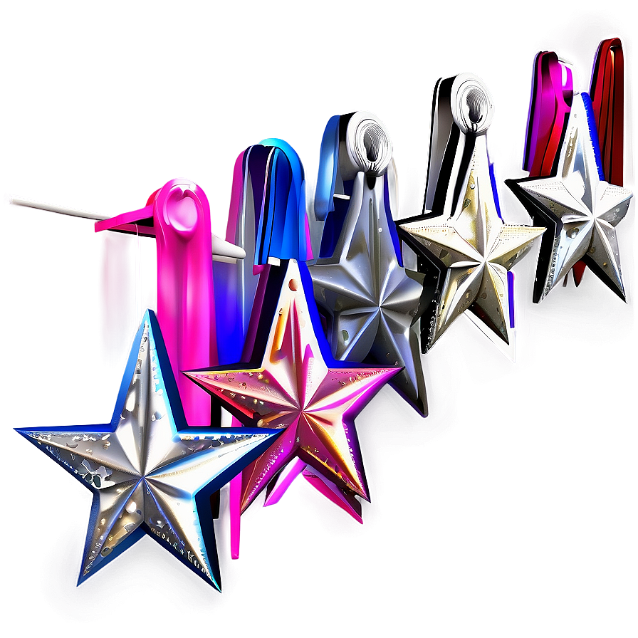 Stars Banner Transparent Png 05252024 PNG Image