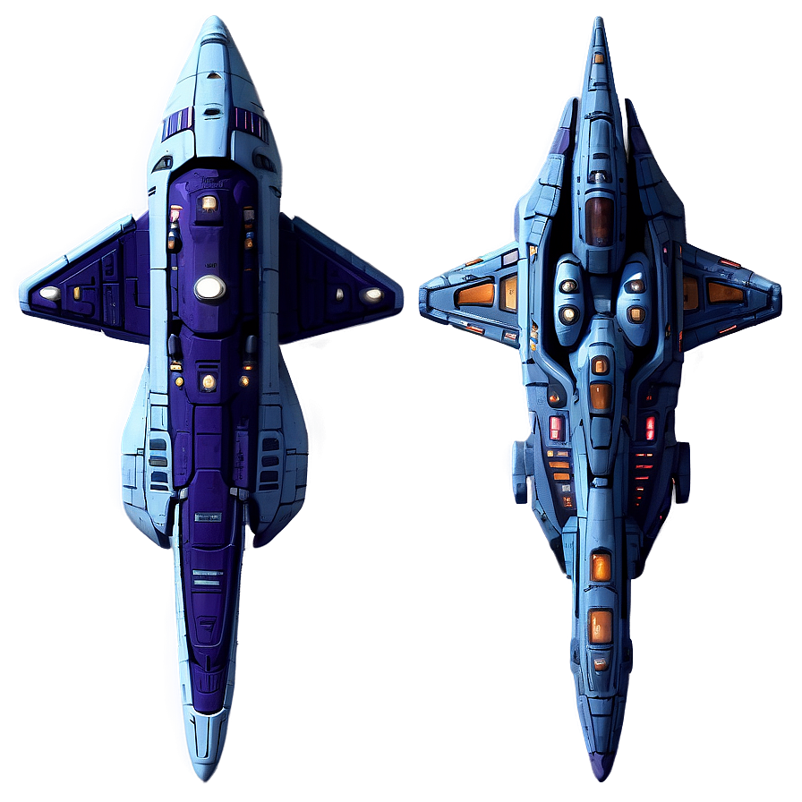 Starship Battle Formation Png Xpv90 PNG Image