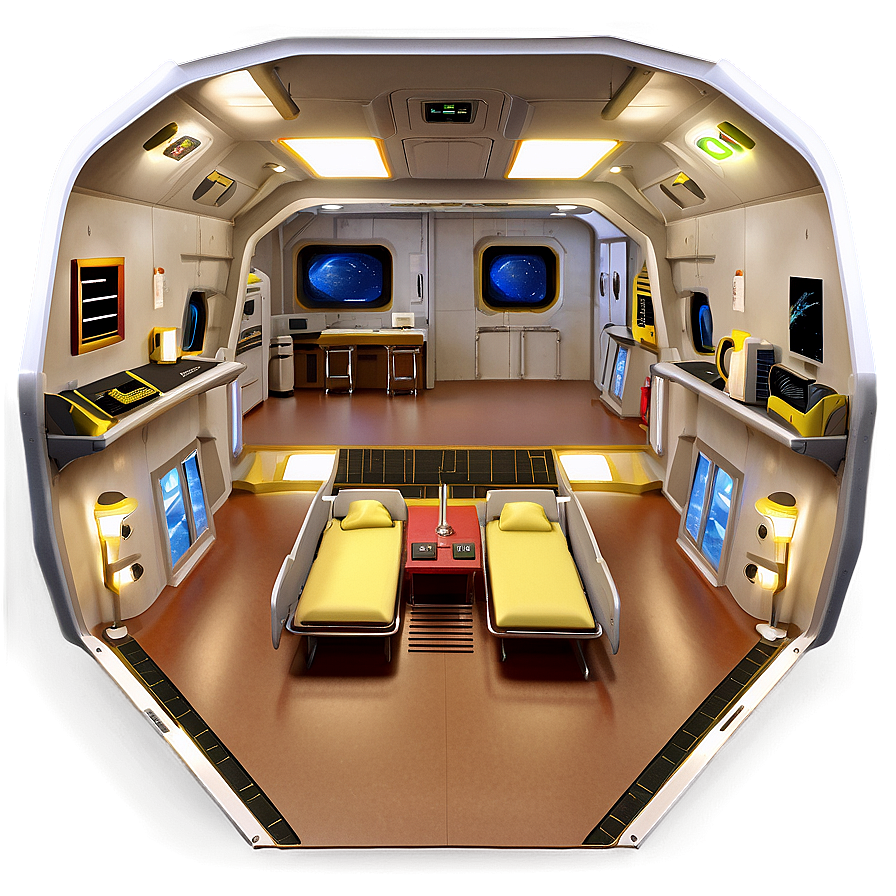 Starship Crew Quarters Png Cgh9 PNG Image