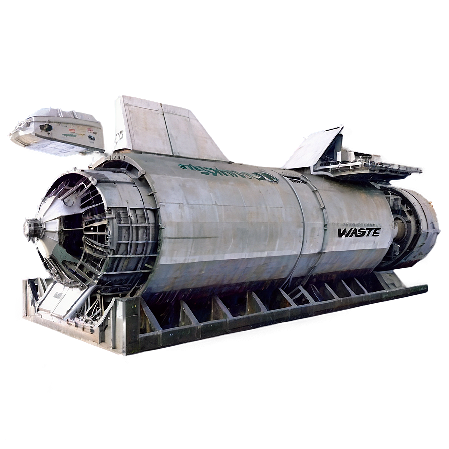 Starship Waste Recycling Png Ele85 PNG Image