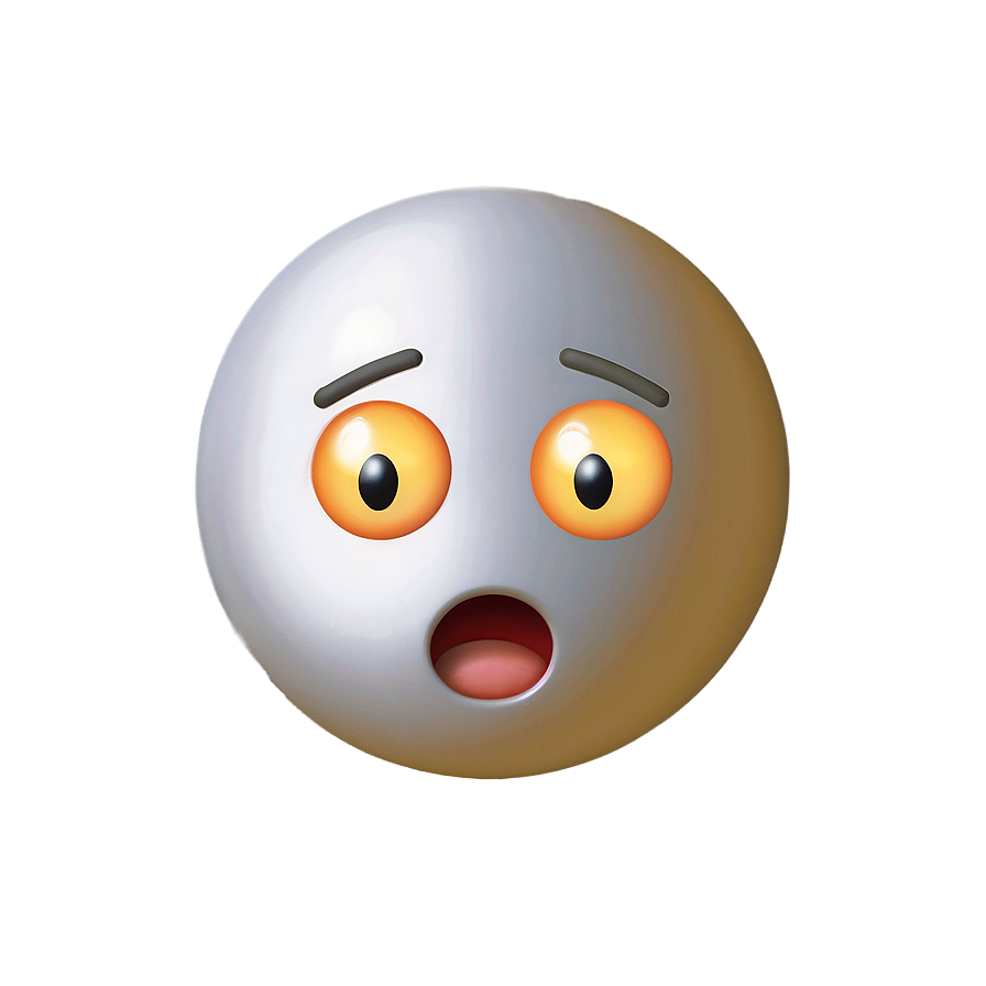 Startled Emoji Image Png 35 PNG Image