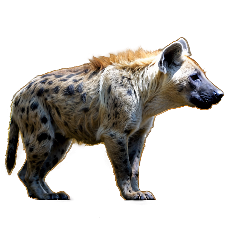 Starving Hyena Searching Png Syd PNG Image