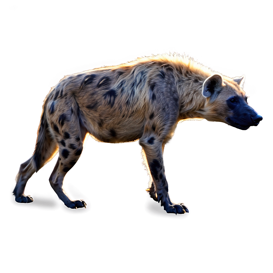 Starving Hyena Searching Png Tic PNG Image