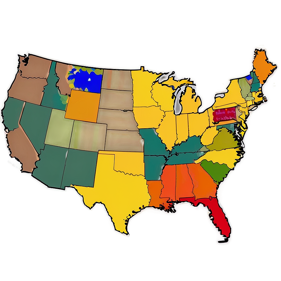 State Population Usa Png 06292024 PNG Image