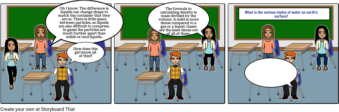 Statesof Matter Classroom Discussion PNG Image