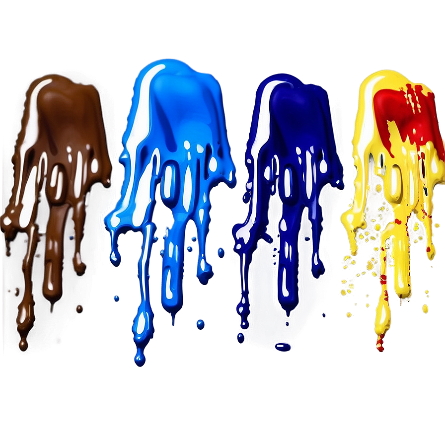 Static Spray Paint Drip Png 06282024 PNG Image