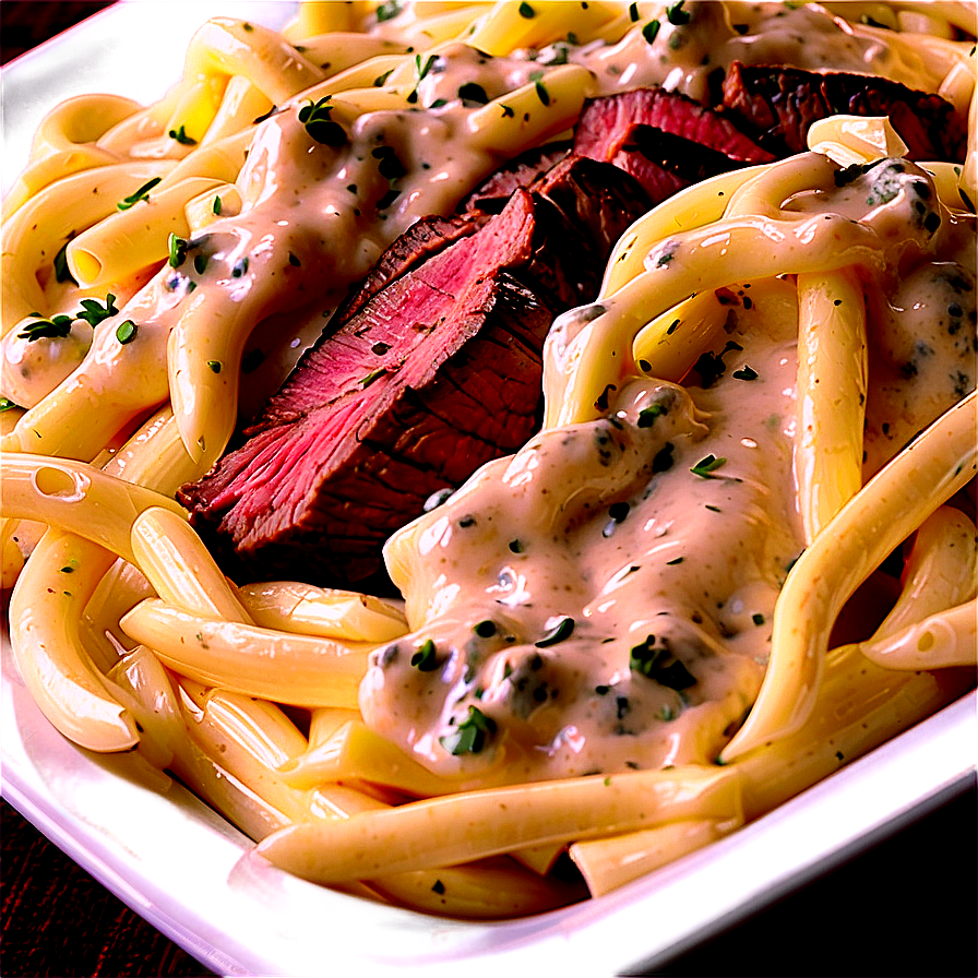 Steak Gorgonzola Alfredo Png Jyq61 PNG Image