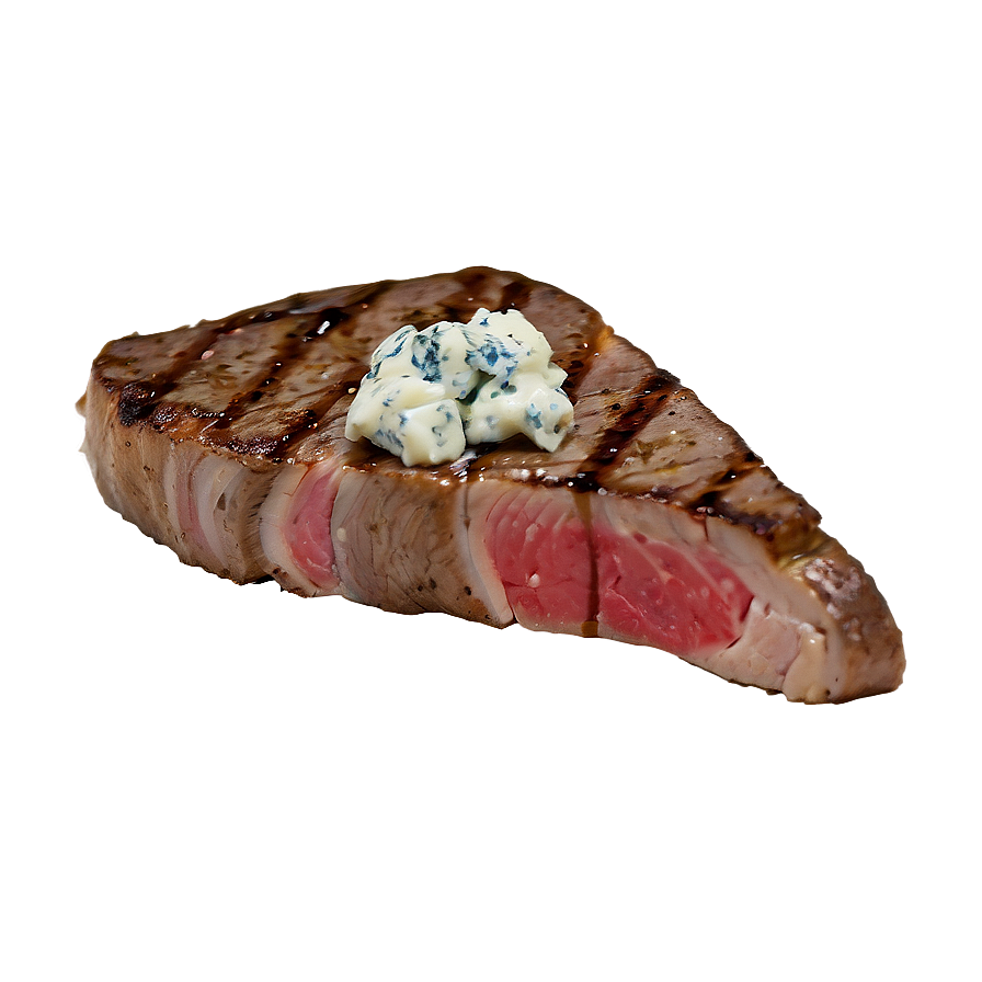 Steak With Blue Cheese Png Urv12 PNG Image