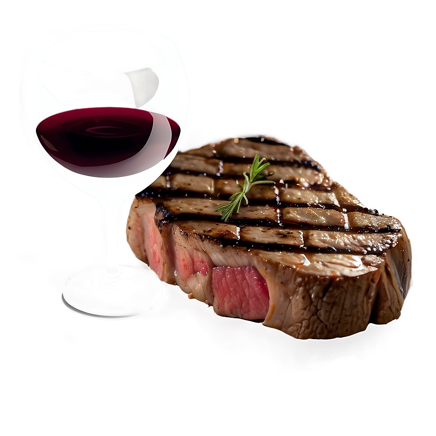 Steak With Red Wine Sauce Png 95 PNG Image