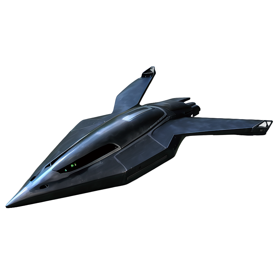 Stealth Alien Drone Png Jcr PNG Image