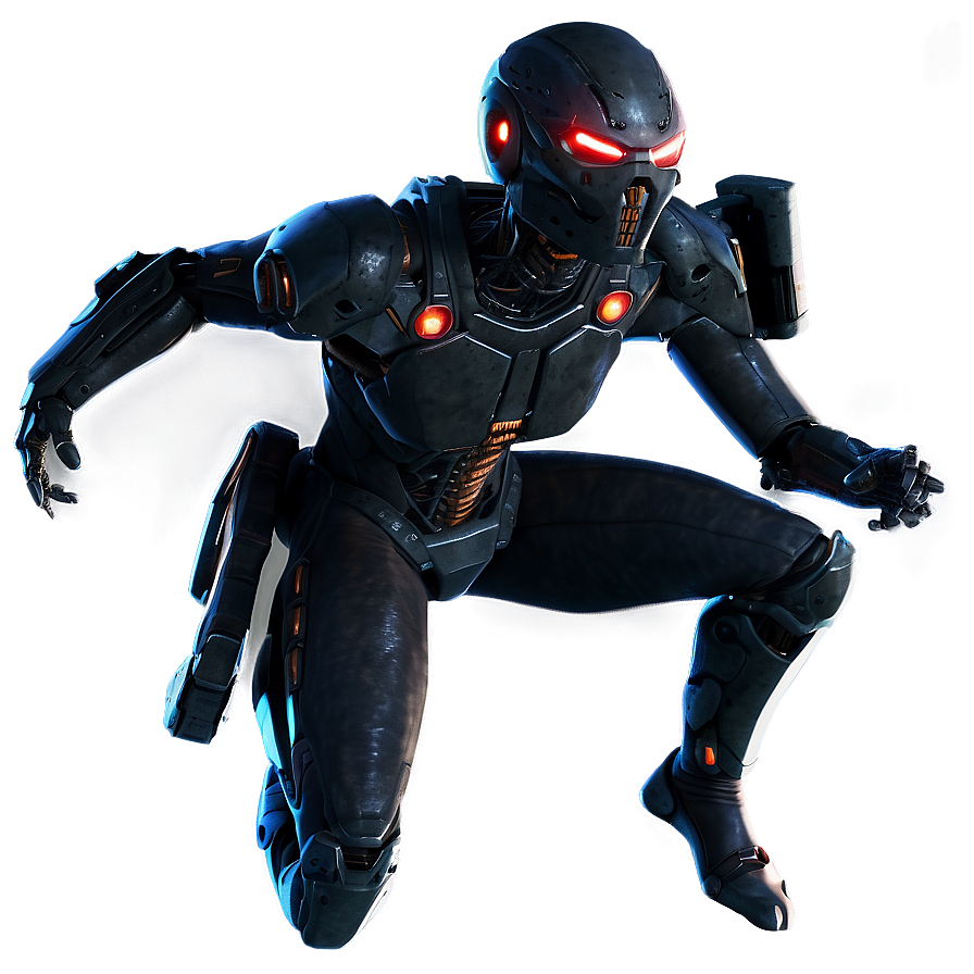 Stealth Assassin Cyborg Png 73 PNG Image