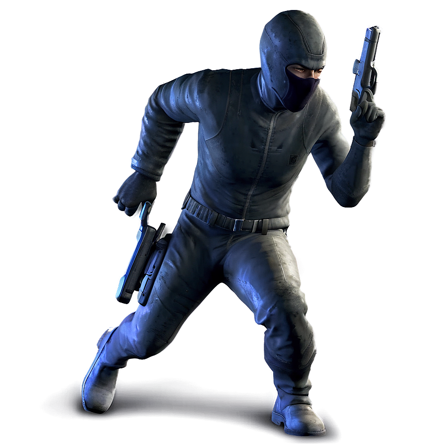 Stealth Game Character Sneak Png 06262024 PNG Image