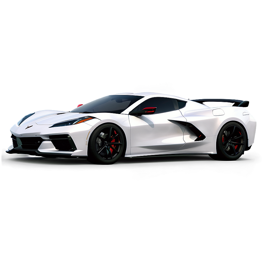 Stealth Mode Corvette C8 Png 67 PNG Image