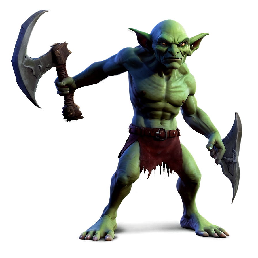 Stealthy Goblin Assassin Png Dat PNG Image