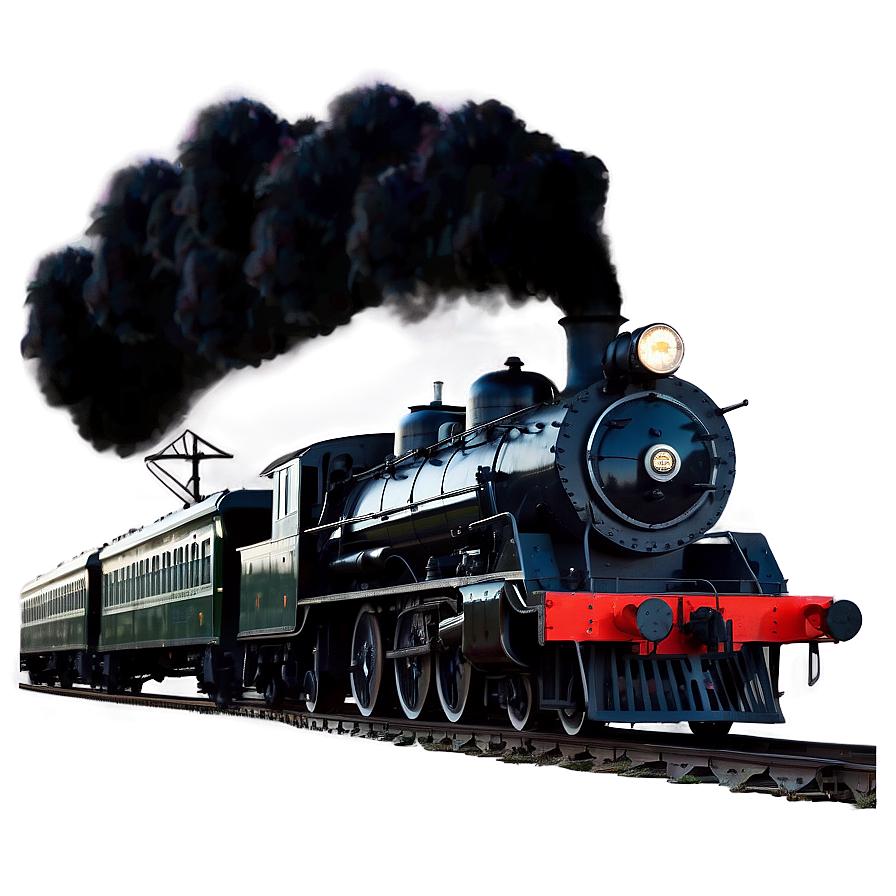 Steam Train Silhouette Png 71 PNG Image